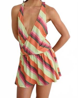 NEW MOTEL ROCKS women's pippey dress in orange